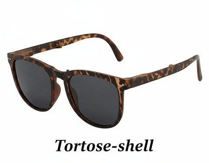 Trendy Foldable Sunglasses For Women TR Polarized Folding Sun Glasses