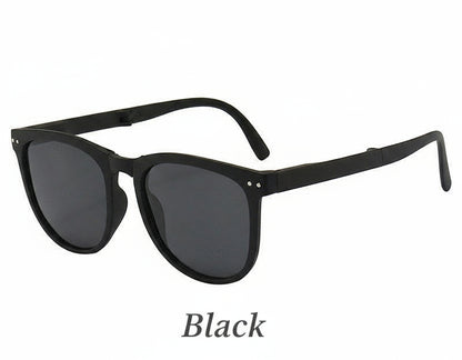 Trendy Foldable Sunglasses For Women TR Polarized Folding Sun Glasses